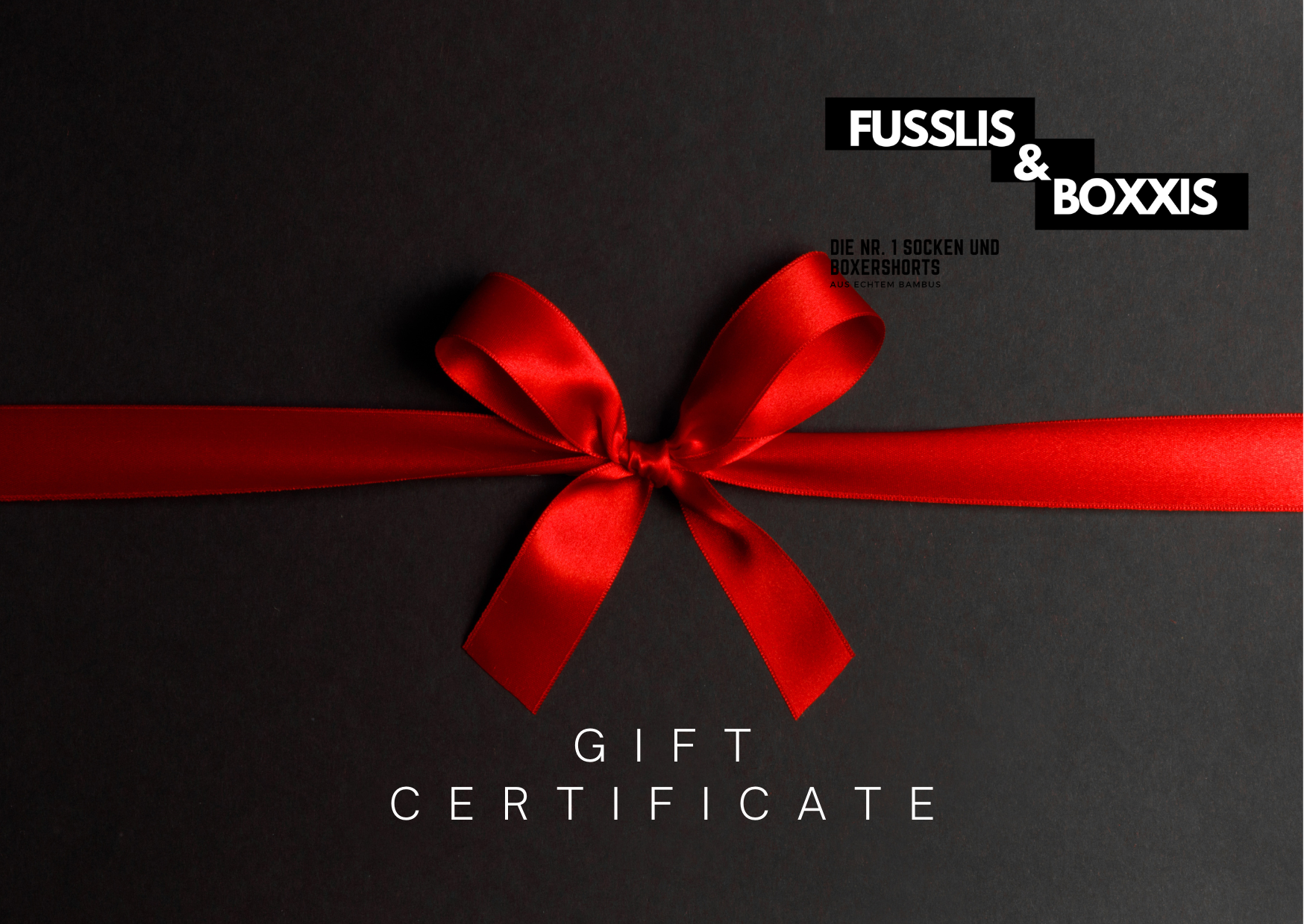 Geschenkgutschein FUSSLIS & BOXXIS